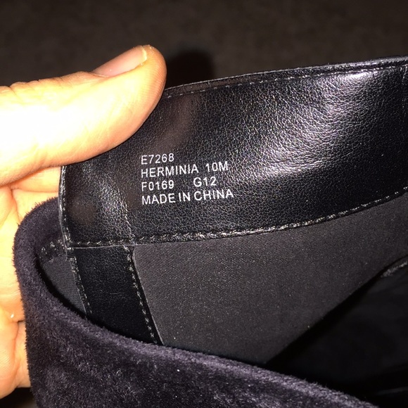 Calvin Klein leather and suede zip boots - Picture 7 of 7